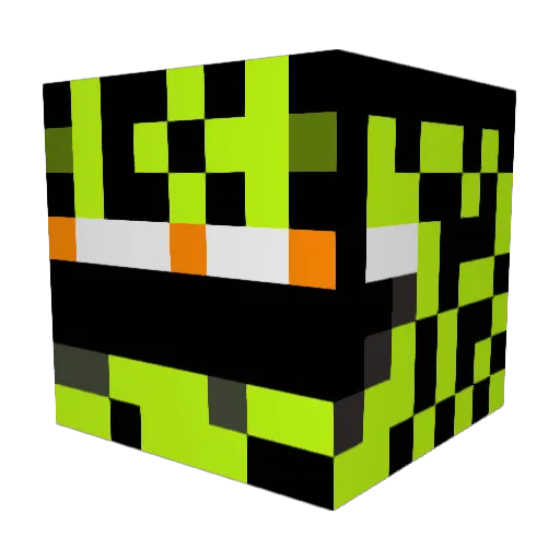 tjalle13 Minecraft avatar head, 3D render