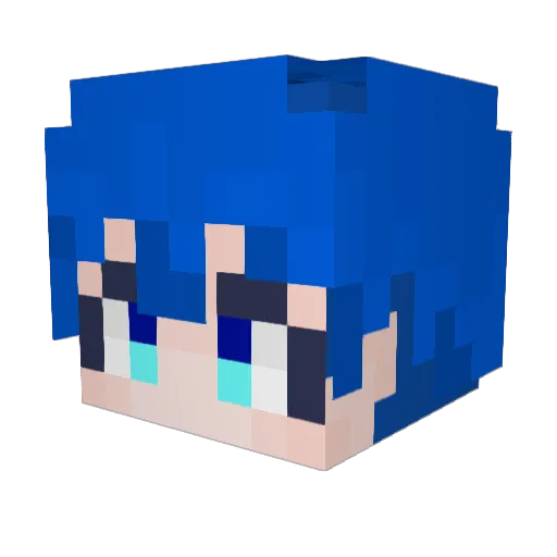 tjdgusxo Minecraft avatar head, 3D render