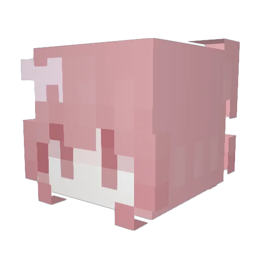 tjfxd Minecraft avatar head, 3D render