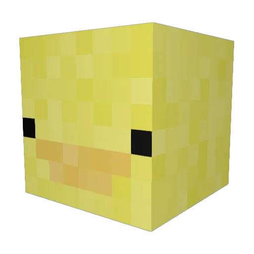 tjk420 Minecraft avatar head, 3D render