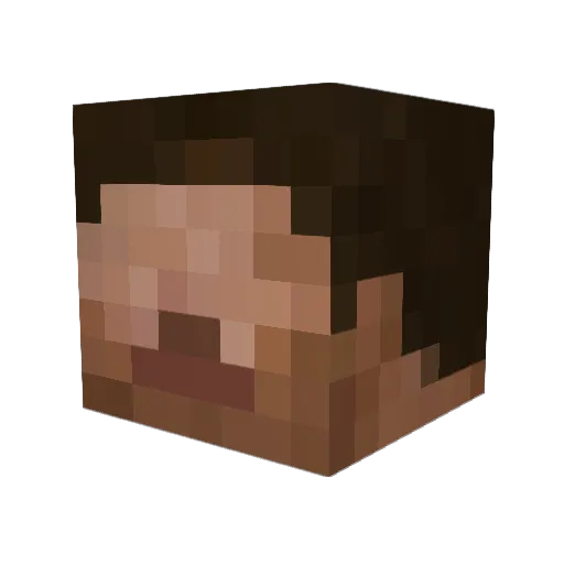 tjkim0315 Minecraft avatar head, 3D render