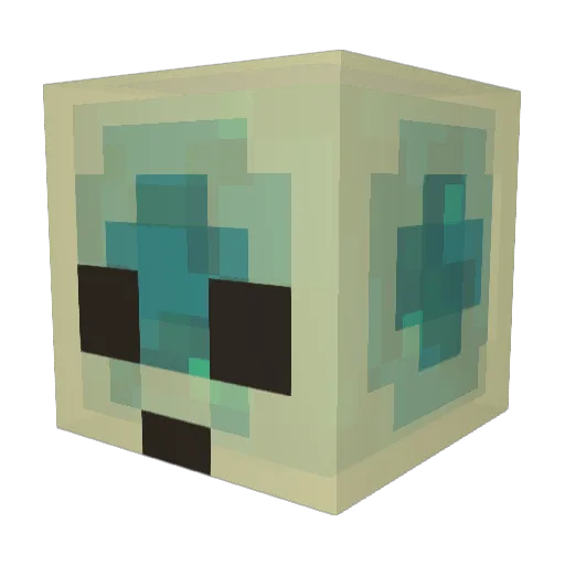 tjking343 Minecraft avatar head, 3D render
