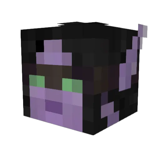 tjmc2 Minecraft avatar head, 3D render