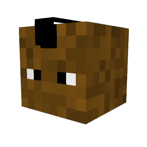 tjockis20 Minecraft avatar head, 3D render