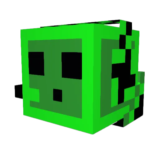 tjred2003 Minecraft avatar head, 3D render