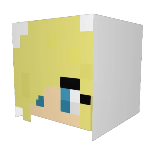 tjthekiller444 Minecraft avatar head, 3D render