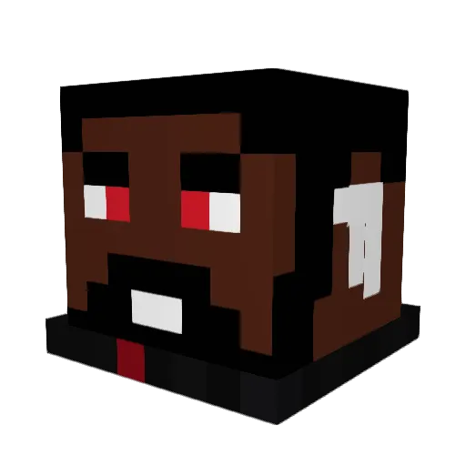 tkacer67 Minecraft avatar head, 3D render