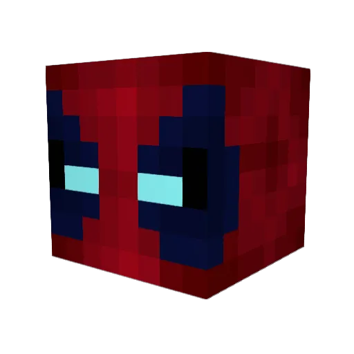 tkd9 Minecraft avatar head, 3D render
