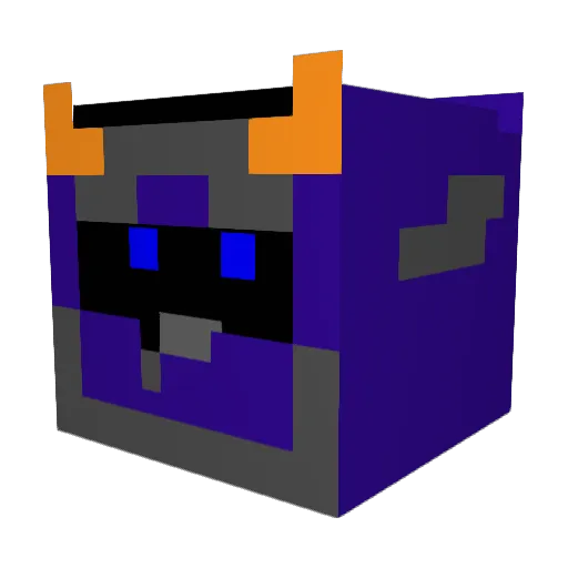 tkdblackbeltbro Minecraft avatar head, 3D render