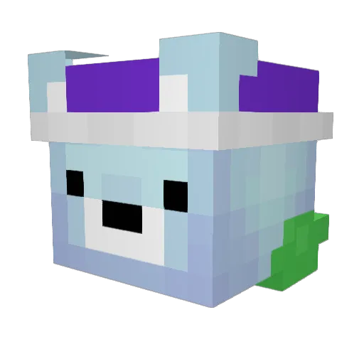 tkf2005 Minecraft avatar head, 3D render