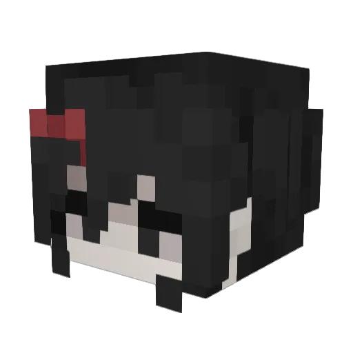 tkvx17 Minecraft avatar head, 3D render