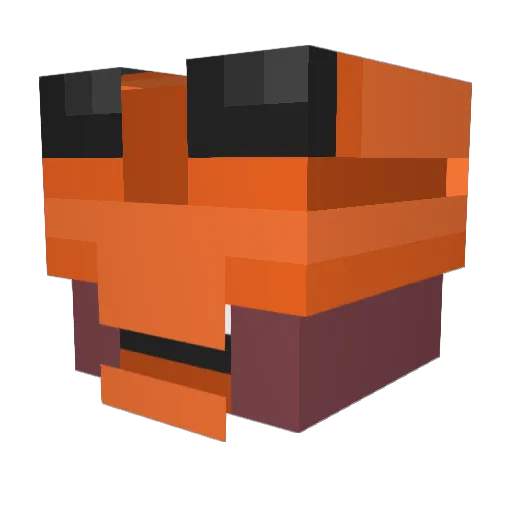 tlewis91 Minecraft avatar head, 3D render