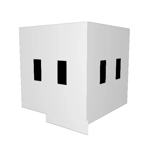 tlf0905 Minecraft avatar head, 3D render