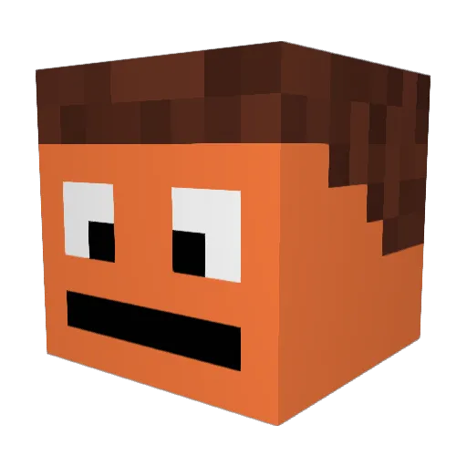 tlgamk2005 Minecraft avatar head, 3D render