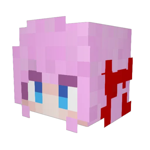 tlianarann Minecraft avatar head, 3D render