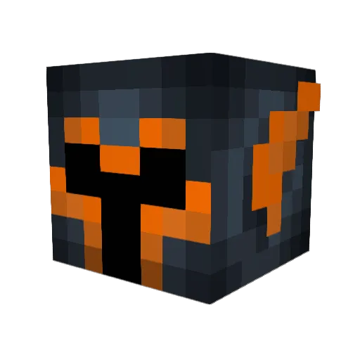 tloreman Minecraft avatar head, 3D render