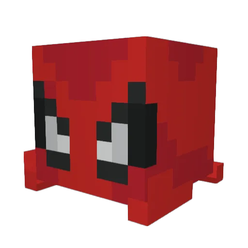 tlti Minecraft avatar head, 3D render
