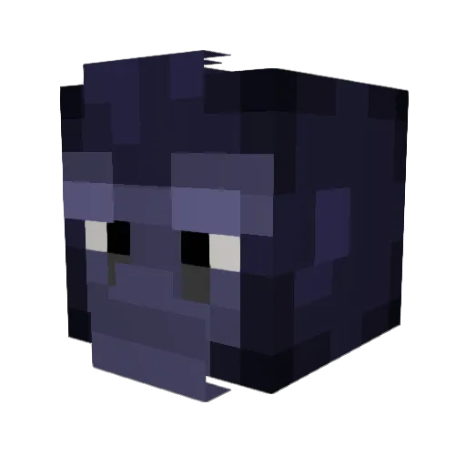 tmalue Minecraft avatar head, 3D render