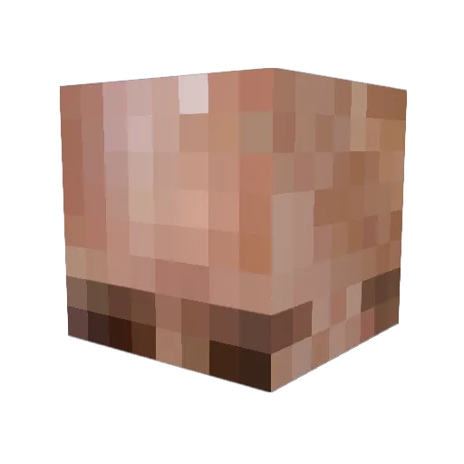 tman2375 Minecraft avatar head, 3D render