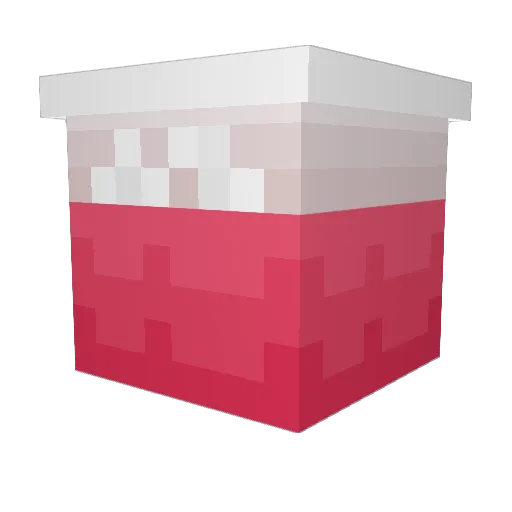 tmarteee Minecraft avatar head, 3D render