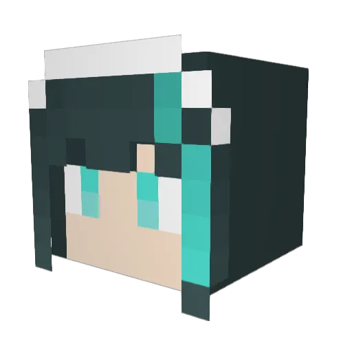 tmax530abs Minecraft avatar head, 3D render