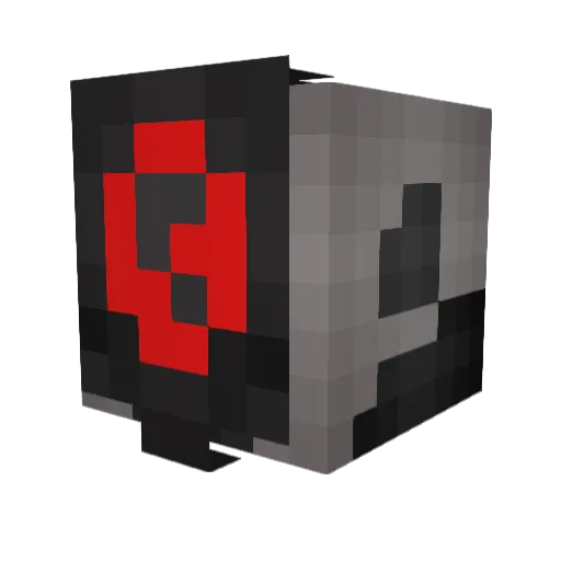 tmbsketches Minecraft avatar head, 3D render
