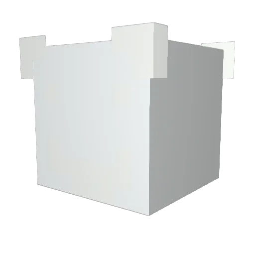 tmdgns0402 Minecraft avatar head, 3D render