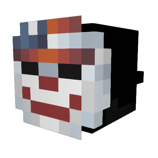 tmig Minecraft avatar head, 3D render