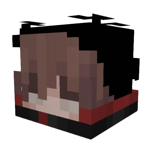tmoneyburton Minecraft avatar head, 3D render
