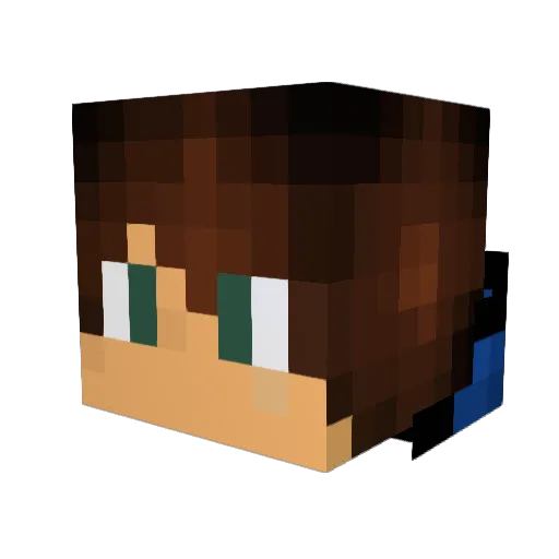 tmoyer2 Minecraft avatar head, 3D render