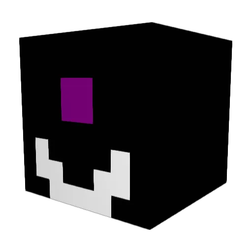 tmw_Beast Minecraft avatar head, 3D render
