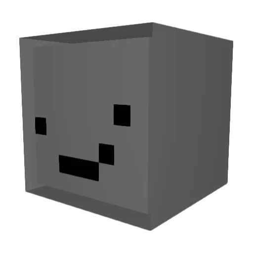 tmy_666 Minecraft avatar head, 3D render