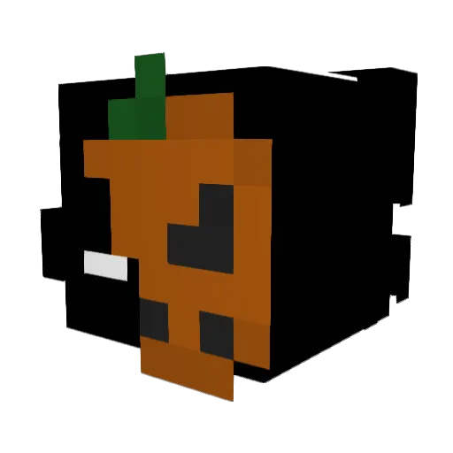 tniaqua Minecraft avatar head, 3D render