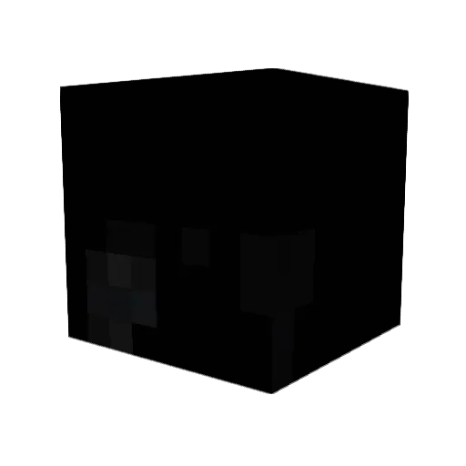 tnku4drr Minecraft avatar head, 3D render