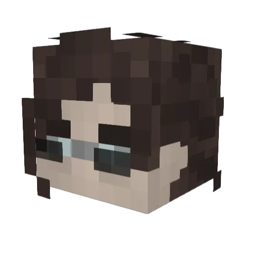 tnoy23 Minecraft avatar head, 3D render