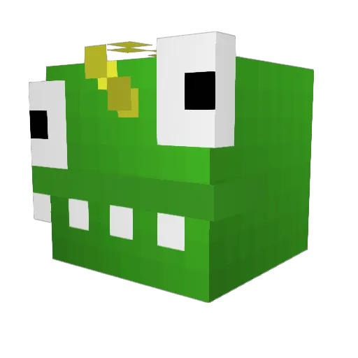 tntagdemon Minecraft avatar head, 3D render
