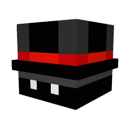 tntmanyaa Minecraft avatar head, 3D render