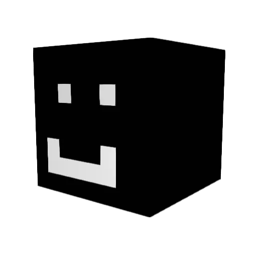 to6t Minecraft avatar head, 3D render