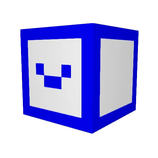 to_ji_ Minecraft avatar head, 3D render