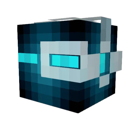 toad19 Minecraft avatar head, 3D render