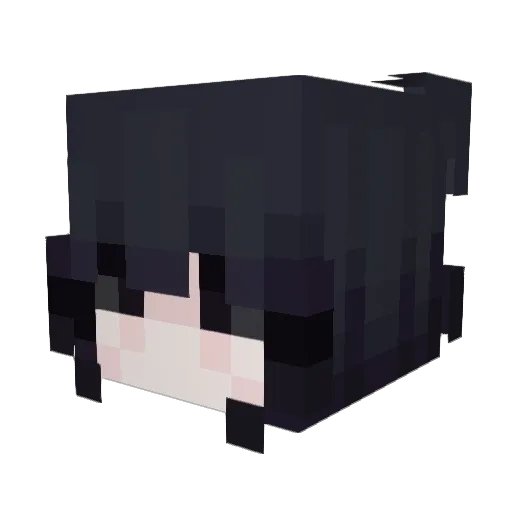 toad_6 Minecraft avatar head, 3D render