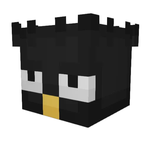 toadisamazing Minecraft avatar head, 3D render