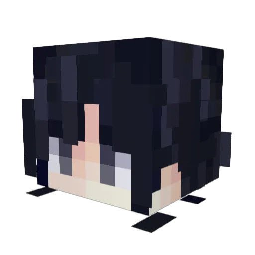 toadyrrt Minecraft avatar head, 3D render