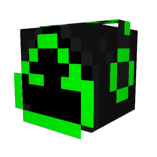 toast_uk Minecraft avatar head, 3D render