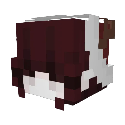 toastedavocados Minecraft avatar head, 3D render