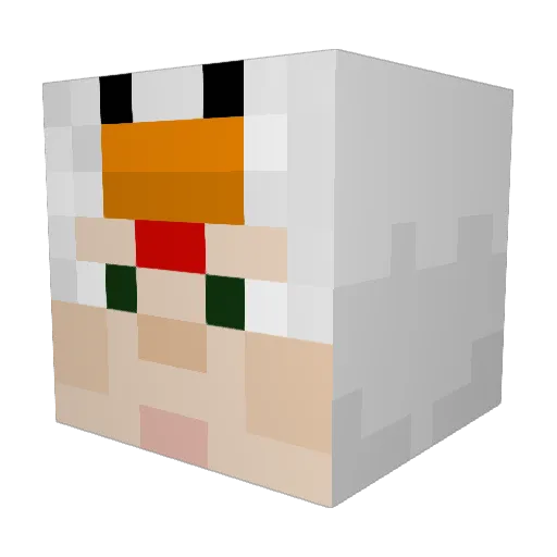 toastmitsucuk68 Minecraft avatar head, 3D render