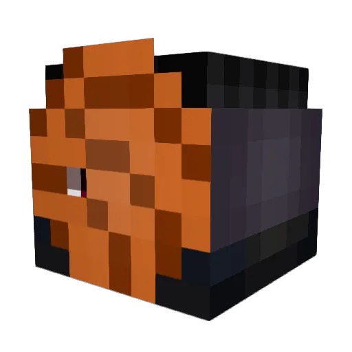 tobi010 Minecraft avatar head, 3D render