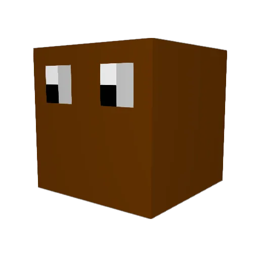 tobi260 Minecraft avatar head, 3D render