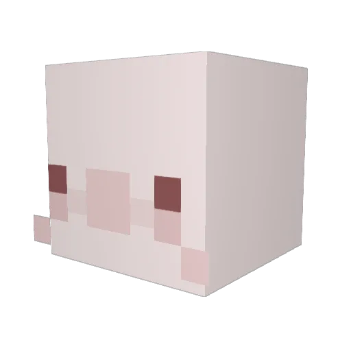 tobiak1235 Minecraft avatar head, 3D render