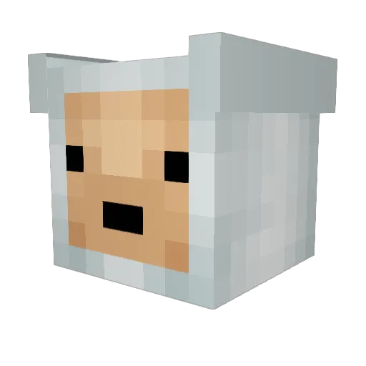 tobiasbm Minecraft avatar head, 3D render